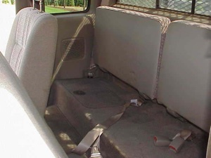 1996 Toyota T100 4X4 w/winch interior