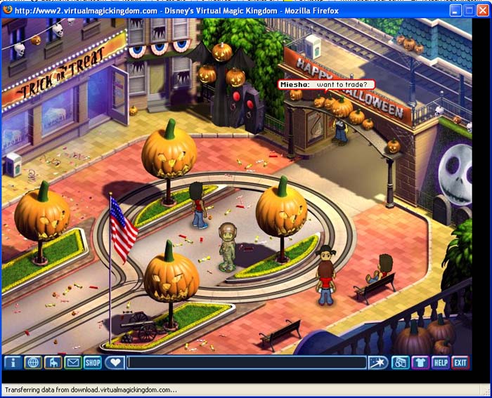 Halloween Town Square